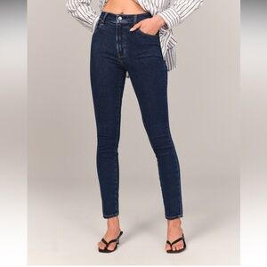 Abercrombie The Super Skinny Ankle High Rise